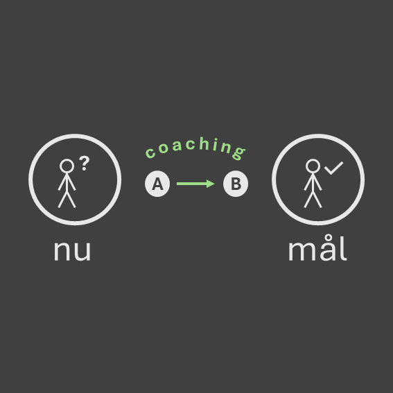 Coaching tar dig från A till B.